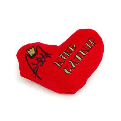 King Catnip Heart Toy