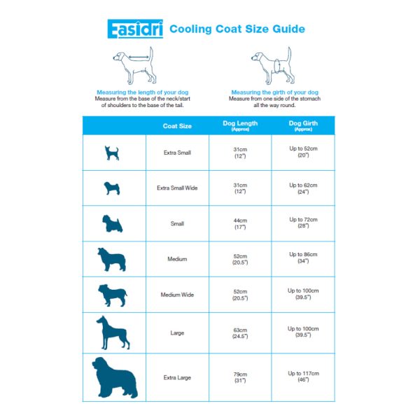 Easidri Dog Cooling Coat Cool Your Dog by Pet Hamper