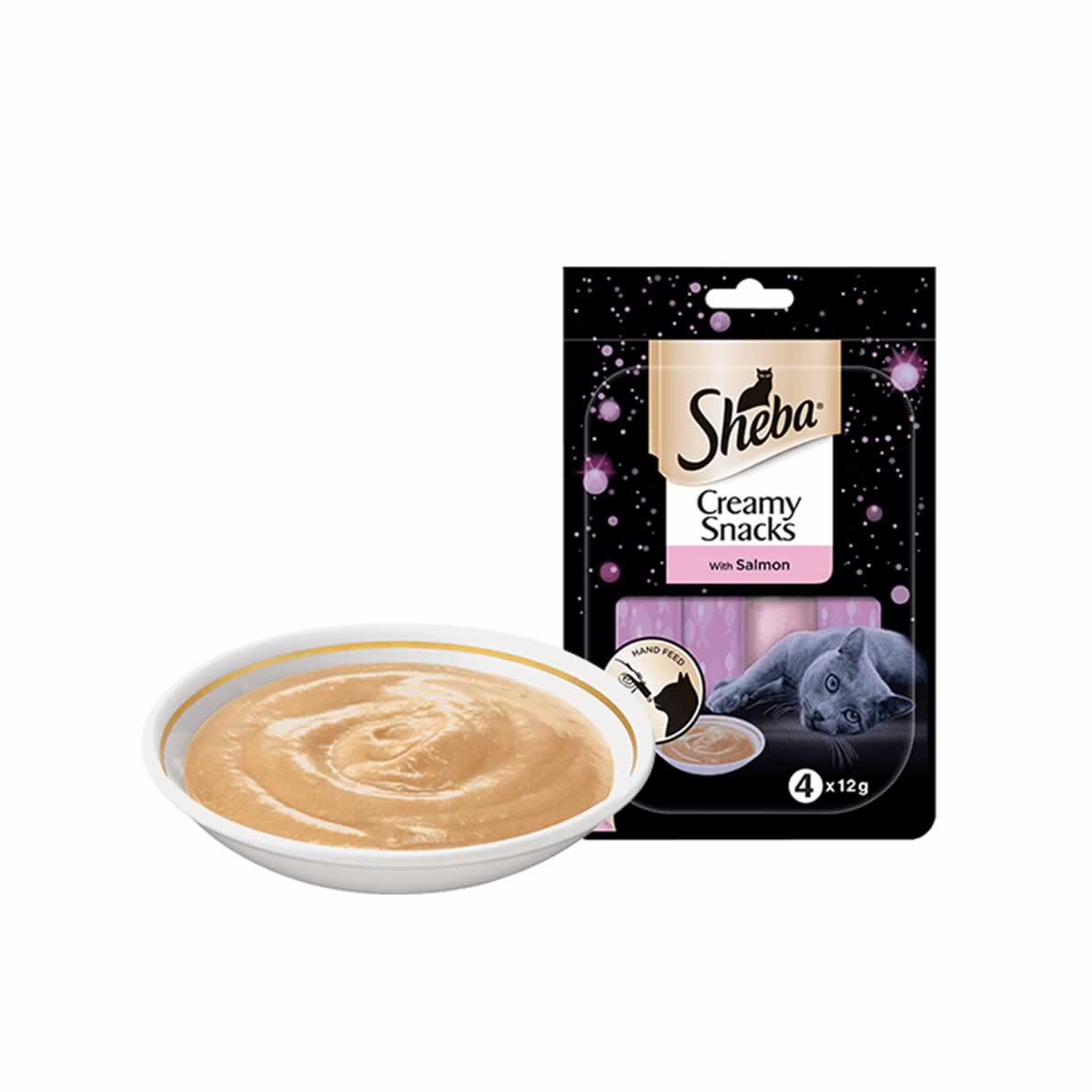 sheba creamy cat treats