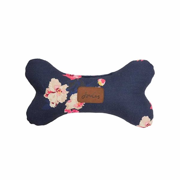 joules-floral-bone-dog-toy