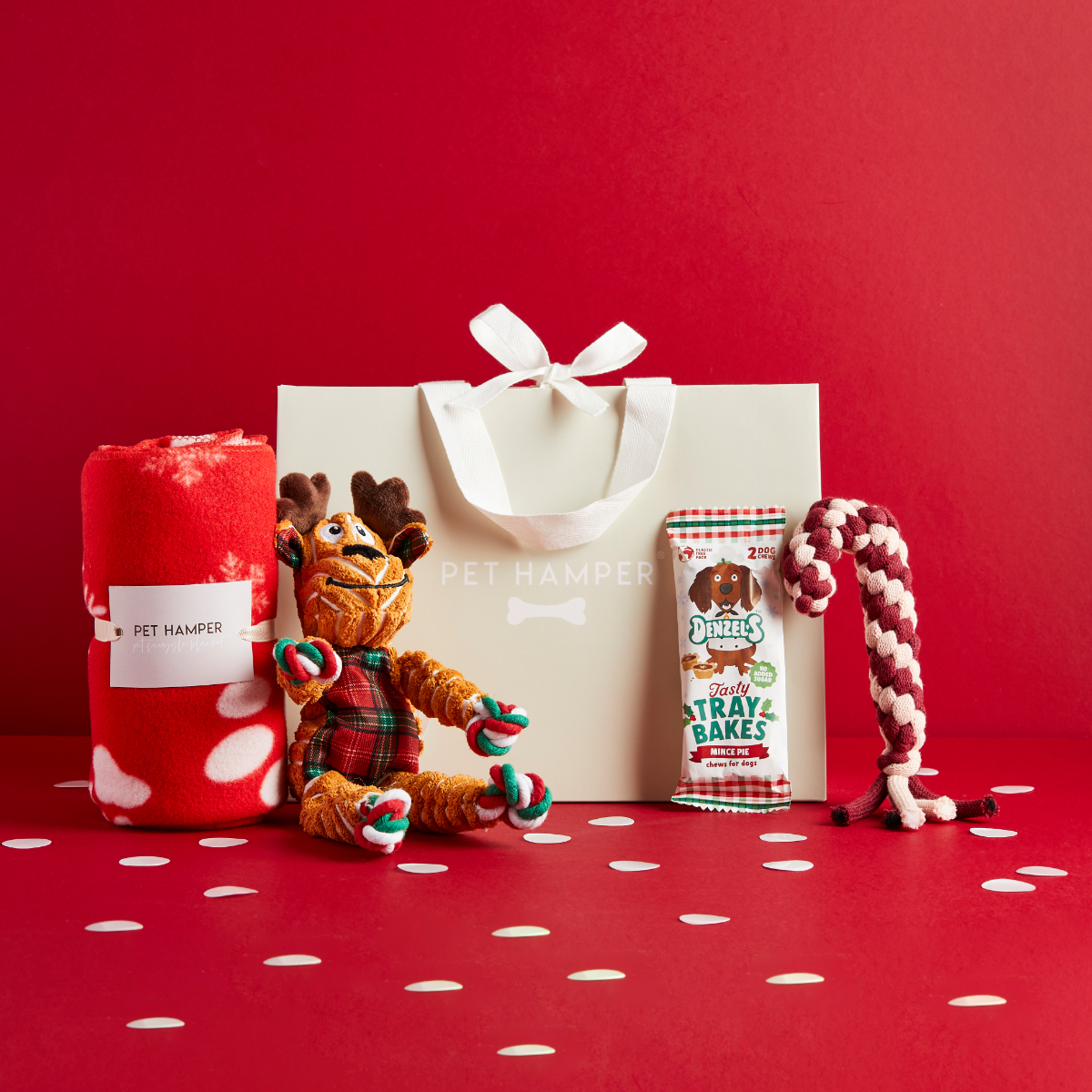 Shop the Small Dog Christmas Hamper exclusively at Pet Hamper