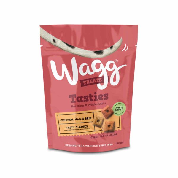 Wagg Tasty Chunks with Chicken, Ham & Beef