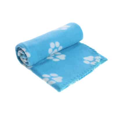 Pet Snuggle Blanket Paws - Blue