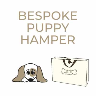 Bespoke Puppy Hamper Illustration