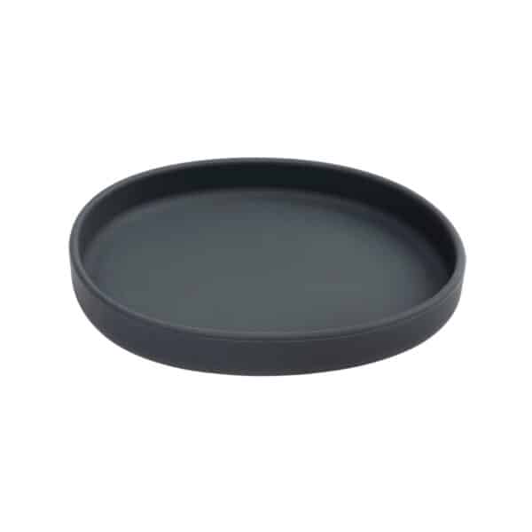 Silicone Cat Saucer Slate Grey