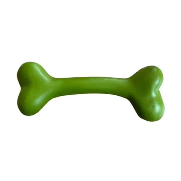 Rubber Bone Dog Toy - Pistachio