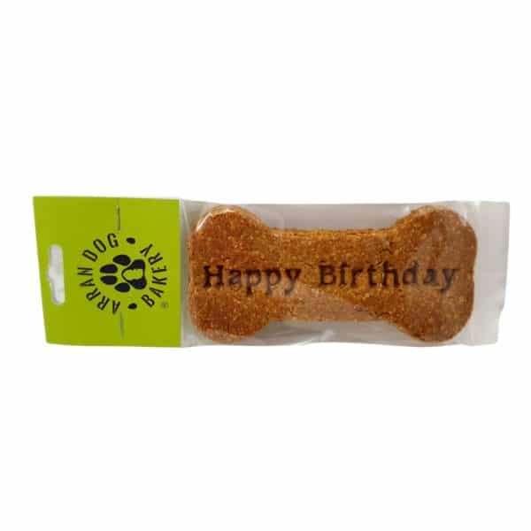 Arran Dog Bakery Happy Birthday Bone
