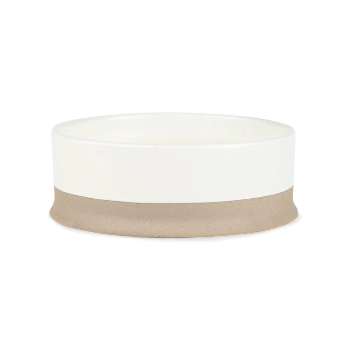 Scruffs Scandi Non Tip Pet Food & Water Bowl - Cream - Medium