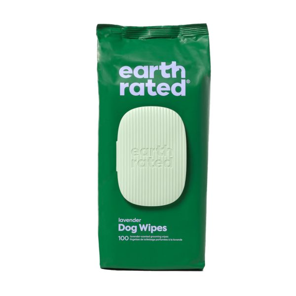 Earth Rated Lavender Grooming Wipes