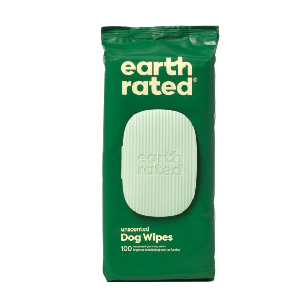 Earth Rated Unscented Grooming Wipes