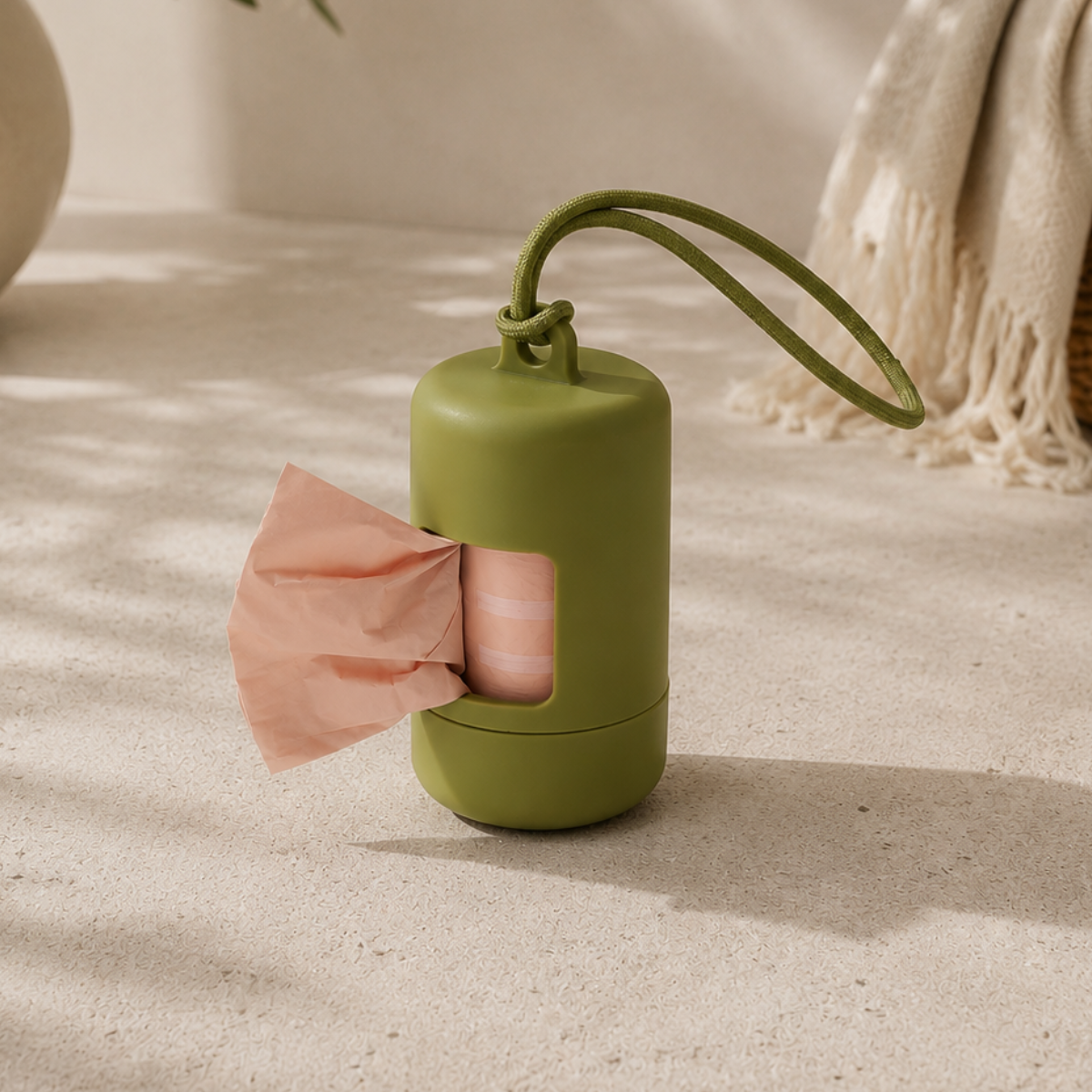 Wild One Poop Bag Carrier - Moss