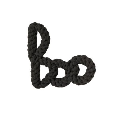 Boo Halloween Rope Dog Toy