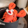 House Of Paws Christmas Lobster Dog Toy Lifestyle