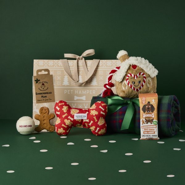 Gingerbread Christmas Dog Hamper