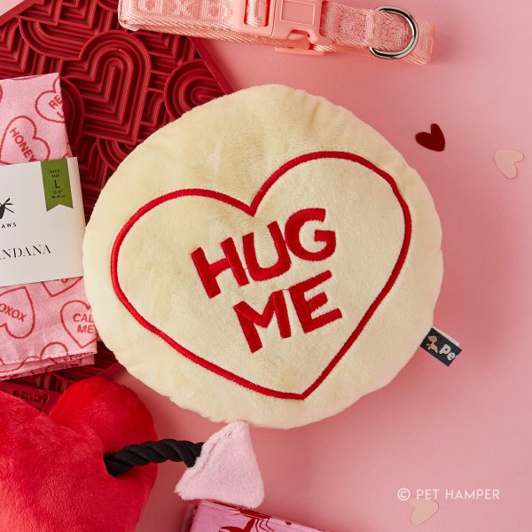 PetFace Hug Me Valentine's Dog Toy