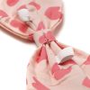 Valentine's Dog Bow Tie - Pink Hearts - Close Up