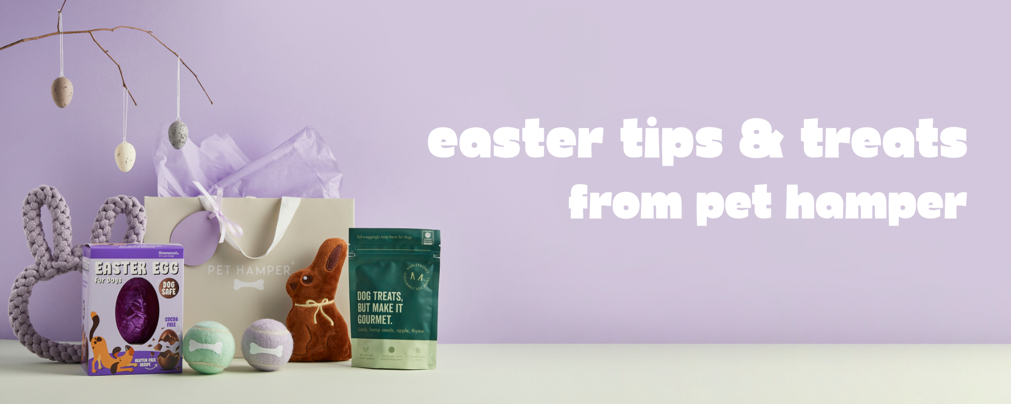 Dog-friendly chocolate and other top treats for your pets this Easter
