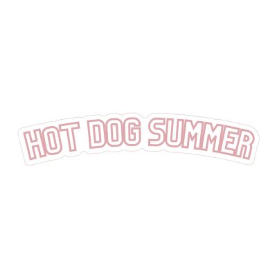 Fur Elise Hot Dog Summer Sticker