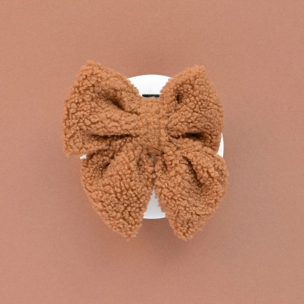 Cocopup Teddy Sailor Bow Tie - Paddington (Camel)