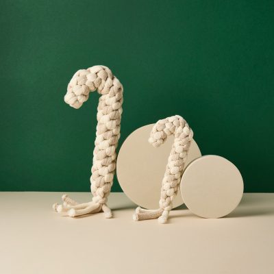 Rope Candy Cane - Beige