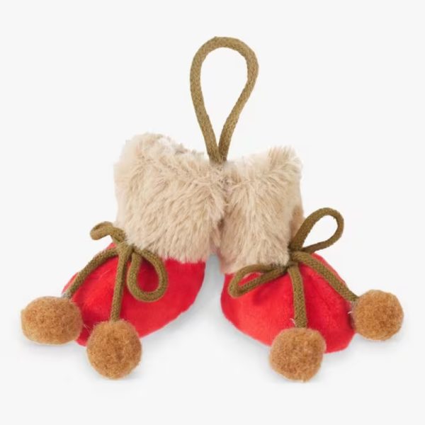 Cat Nip Christmas Booties