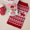 House Of Paws Fairisle Polo Jumper