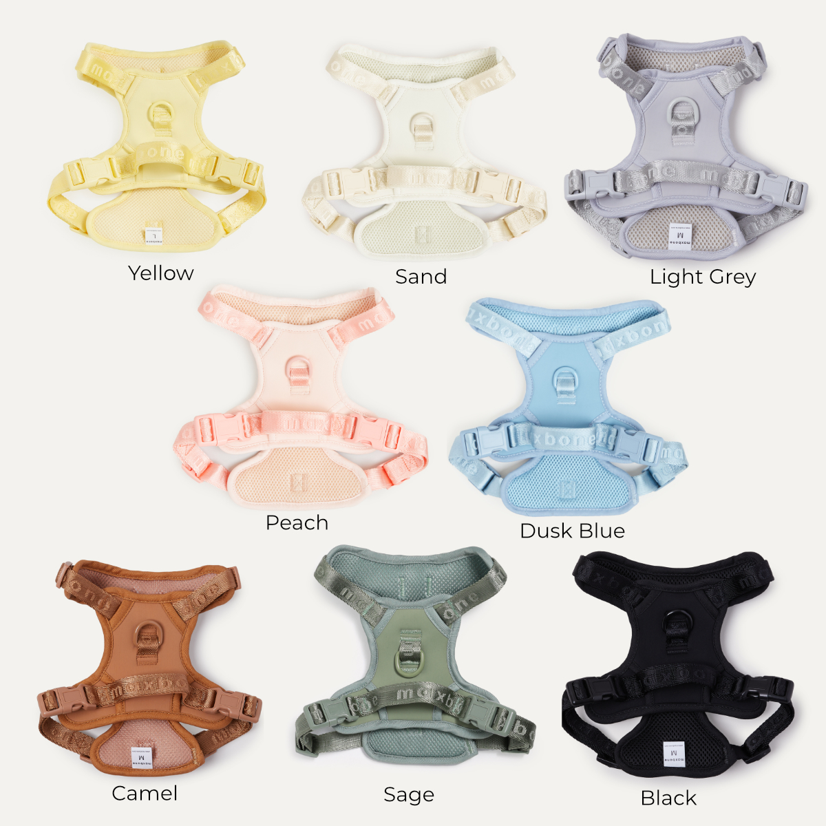 Maxbone Easy Fit Harness - Names