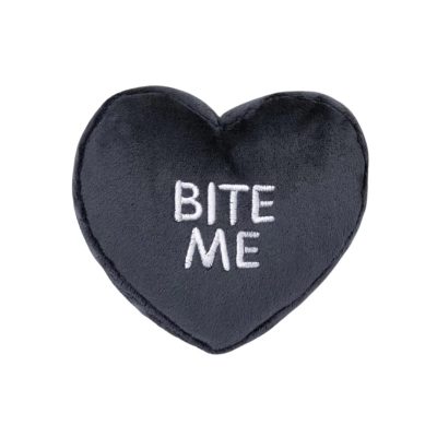 FuzzYard Spooky Candy Heart - "BITE ME"