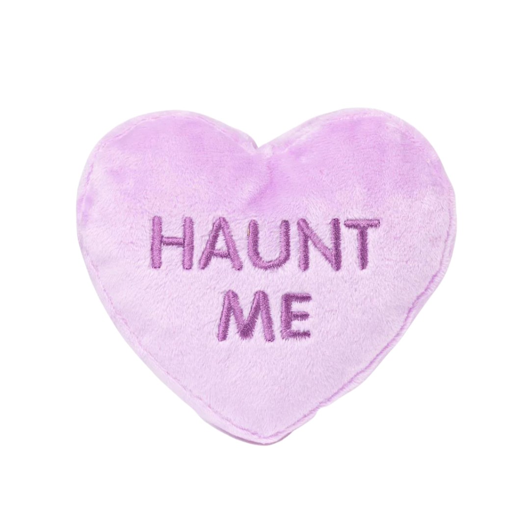 FuzzYard Spooky Candy Heart - "HAUNT ME"