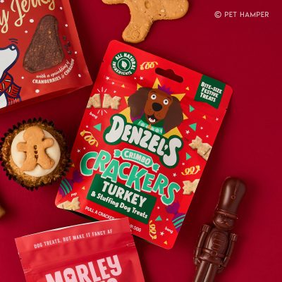 Denzel's Crimbo Crackers Flatlay