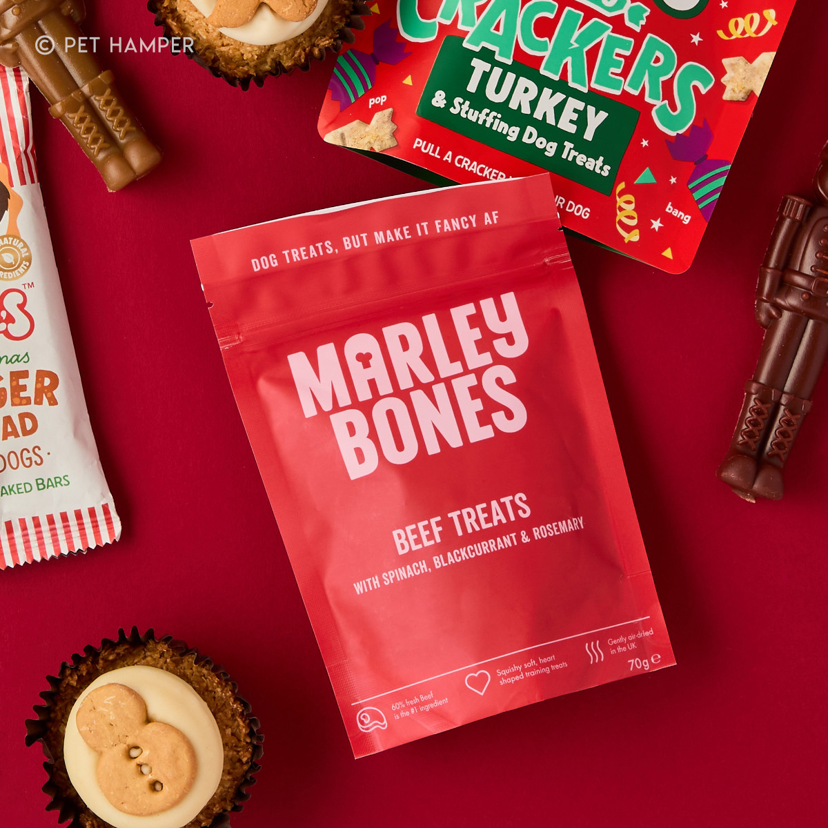 Marleybones Beef Treats - Flatlay