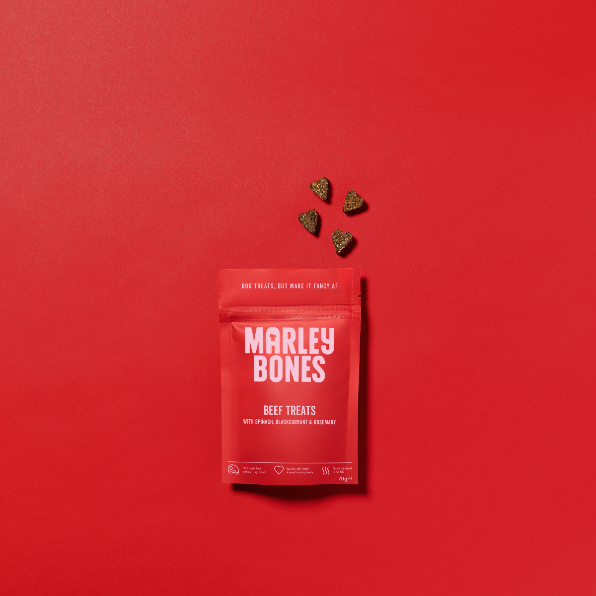 Marleybones Beef Treats - Out of pack