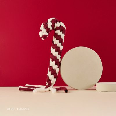 Pet Hamper Candy Cane - Red & Vanilla