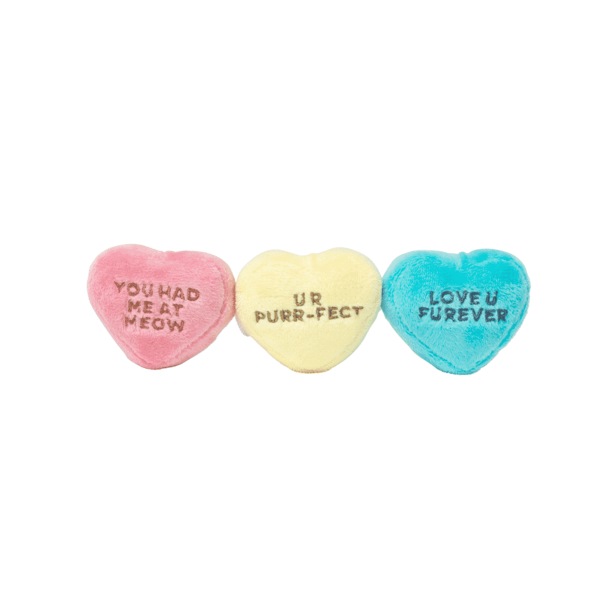 FuzzYard Candy Hearts Cat Toy