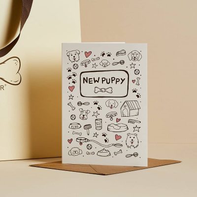 Welcome New Puppy Card | Design One