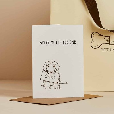 Welcome New Puppy Card | Design Two