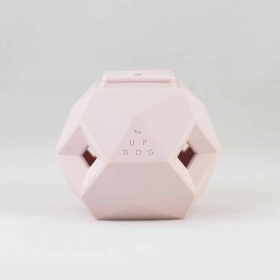 The Odin Modern Dog Treat Puzzle Toy - Rose Quartz