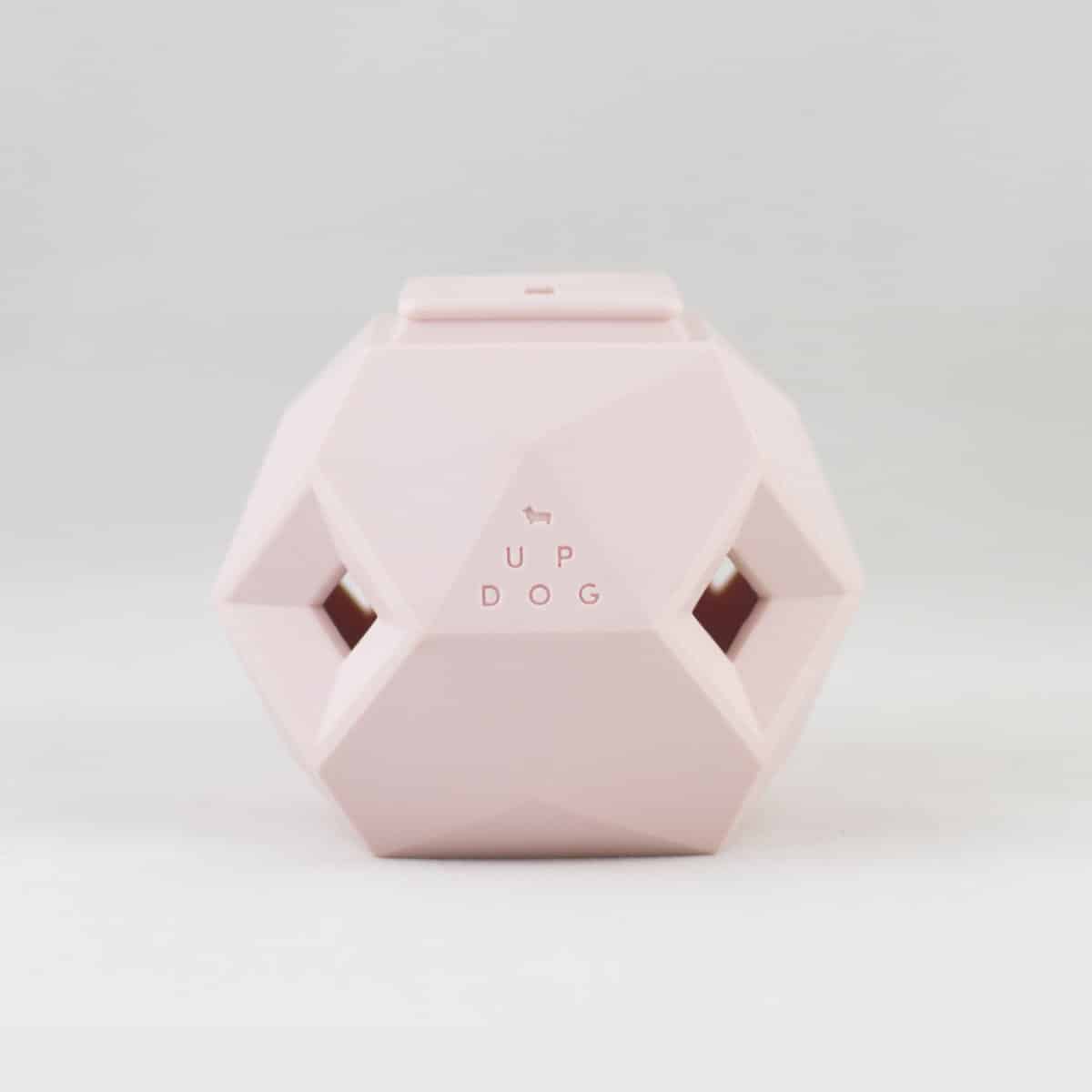 The Odin Modern Dog Treat Puzzle Toy - Rose Quartz