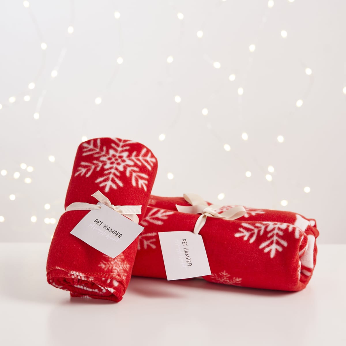 Christmas Pet Snuggle Blanket - Red