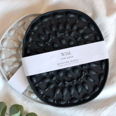 Wild For Dogs Bathtime Lickmat - Black
