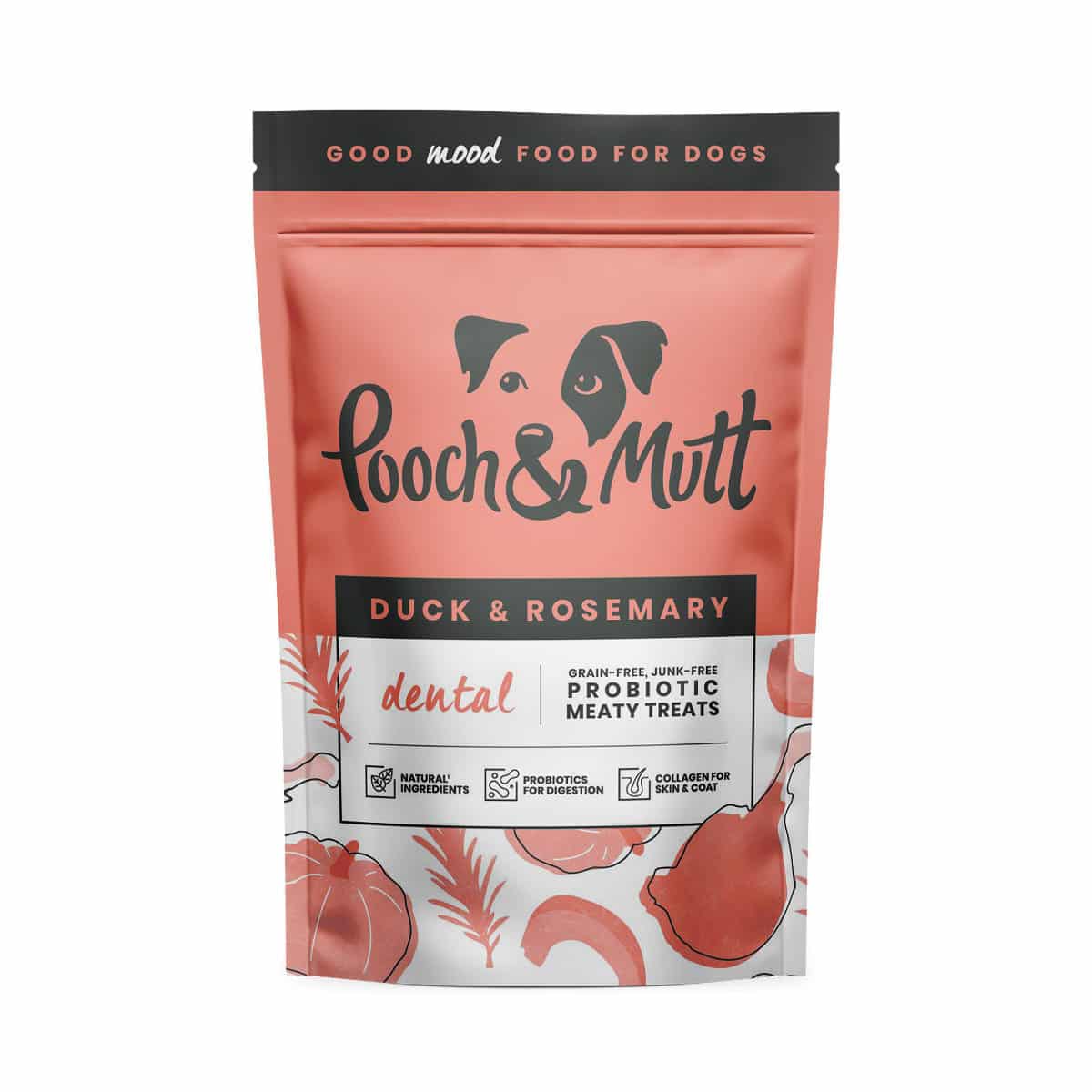 Pooch & Mutt - Duck & Rosemary - Dental - Meaty Dog Treats