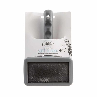 Furrish Soft Slicker Dog Brush