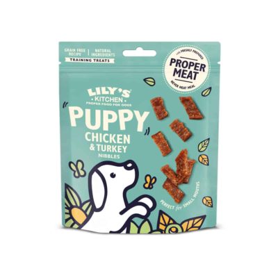 Lily's Kitchen Chicken and Turkey Nibbles Puppy Treats