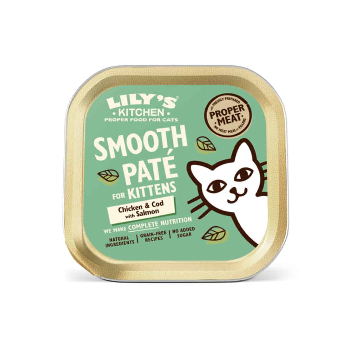 Lily's Kitchen Chicken & Cod Paté for Kittens