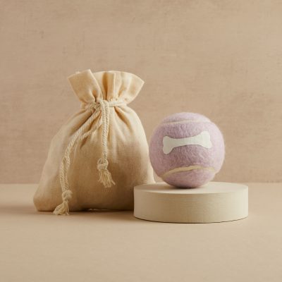 Pet Hamper Tennis Ball - Lavender