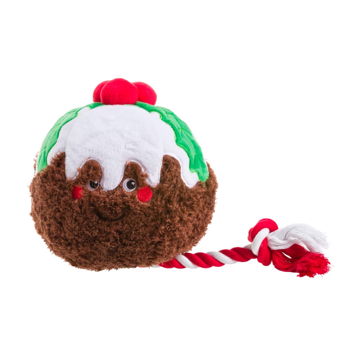 House Of Paws Christmas Pudding Dog Toy