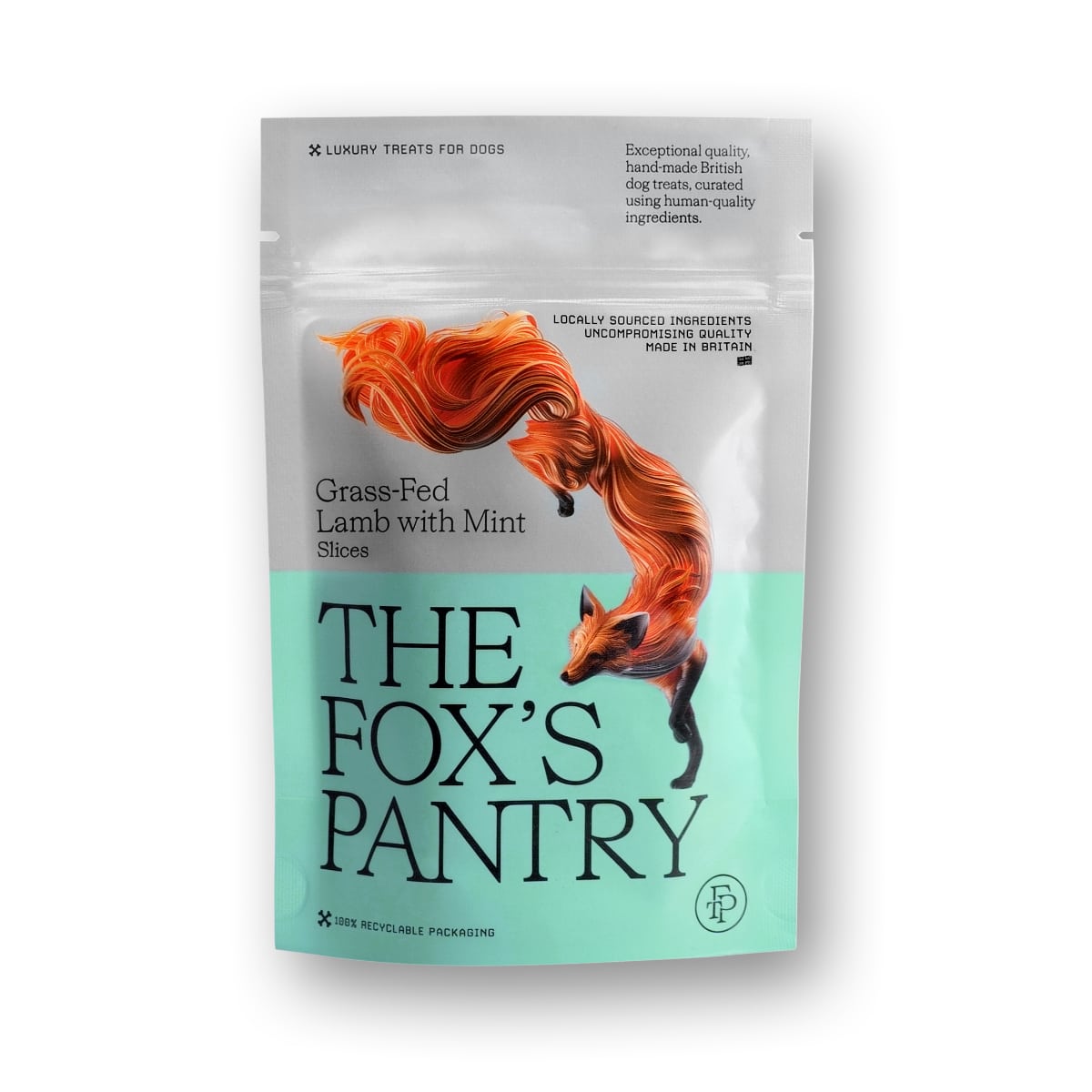 The Fox's Pantry Grass-fed Lamb with Mint Slices