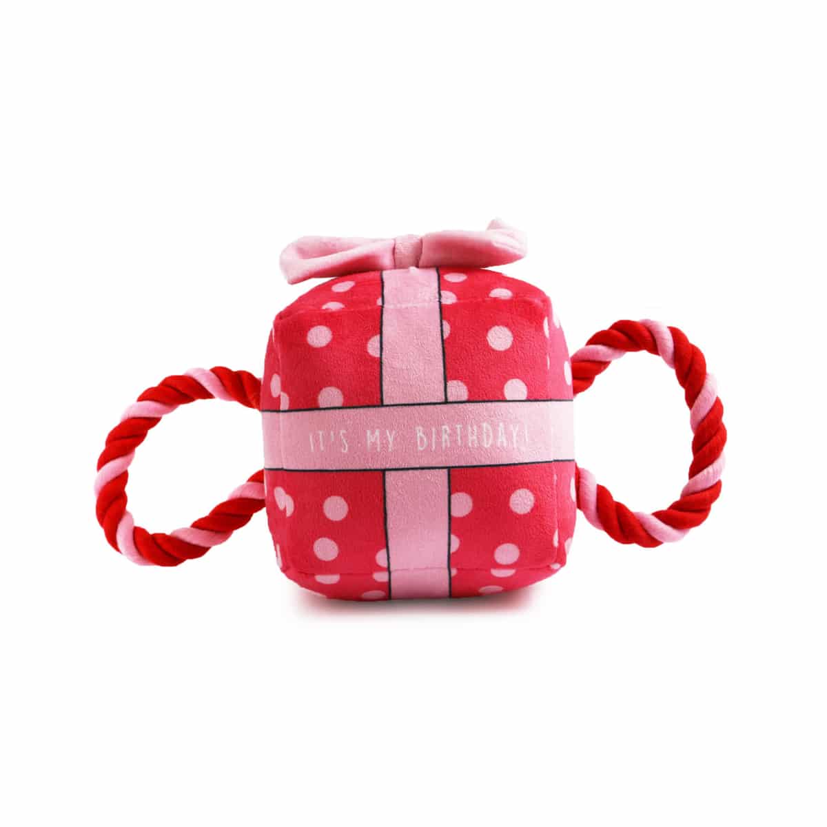 Ancol Birthday Present Dog Toy - Pink