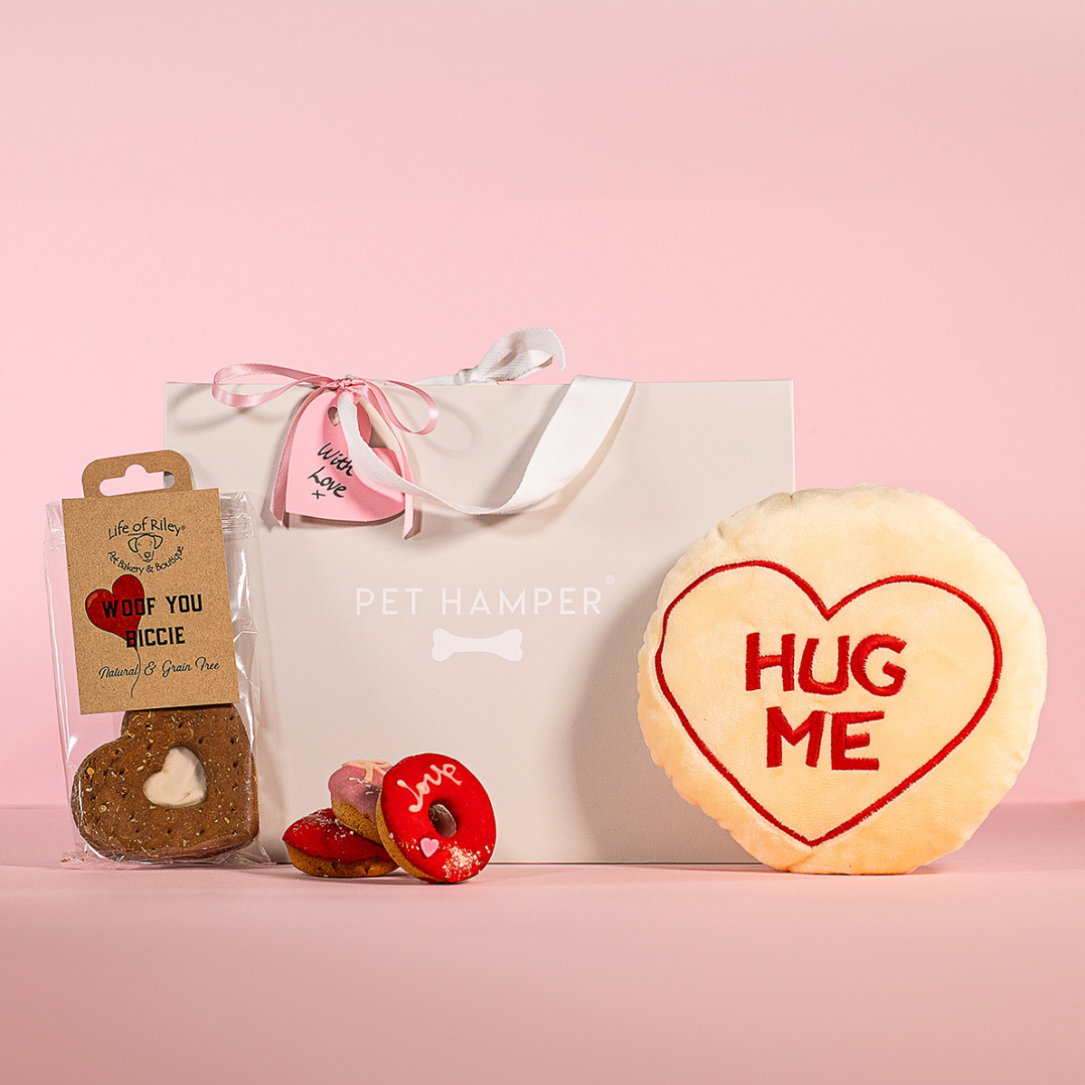 "Hug Me" Valentine's Dog Hamper