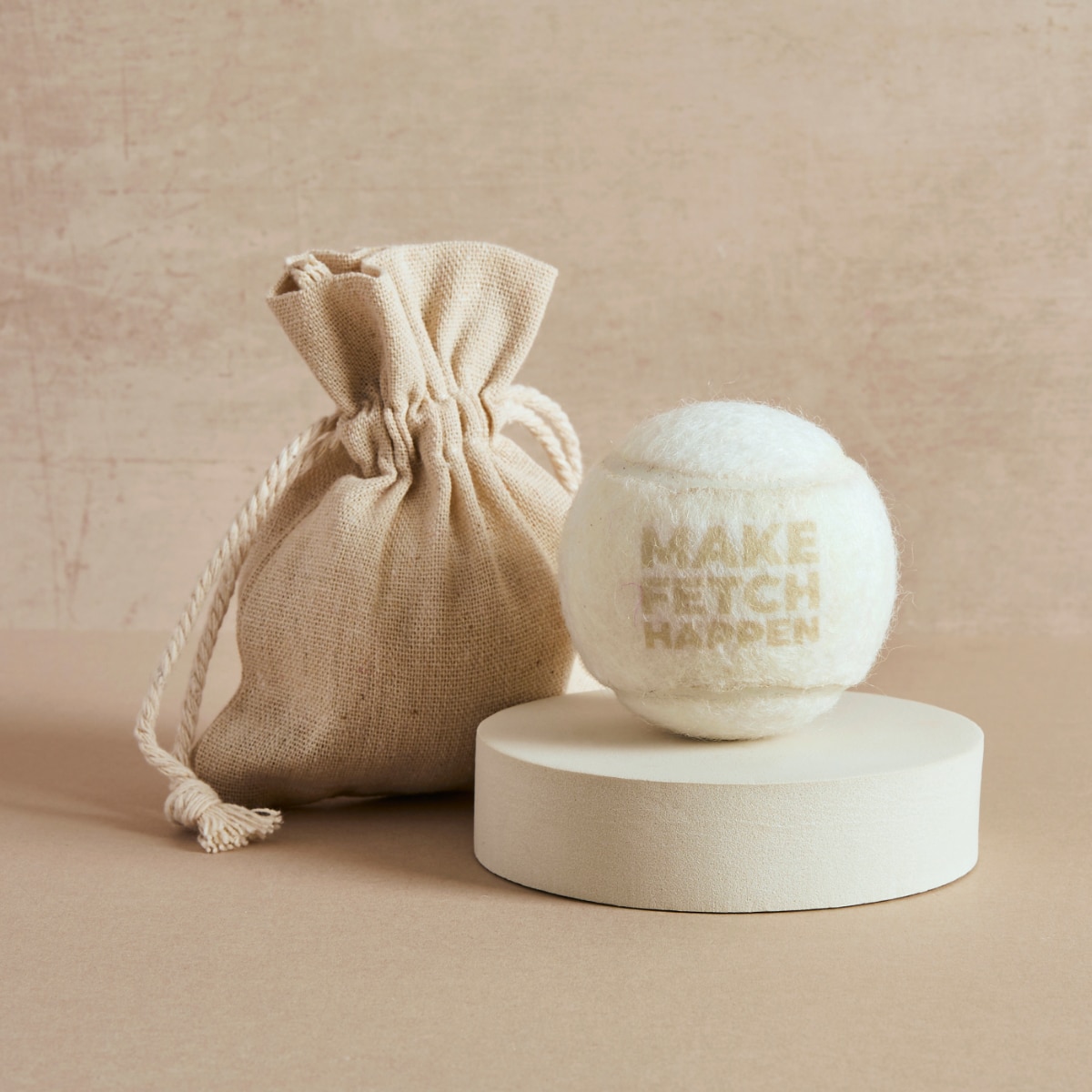 Pet Hamper Tennis Ball - Make Fetch Happen